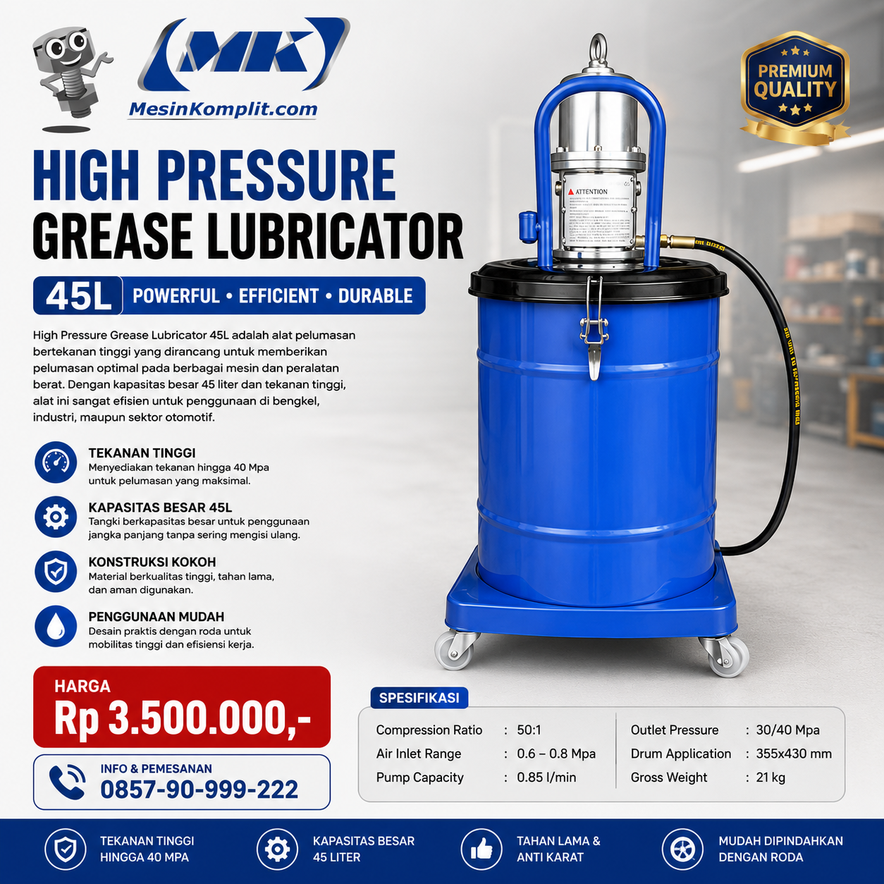 Grease Lubricator Po...